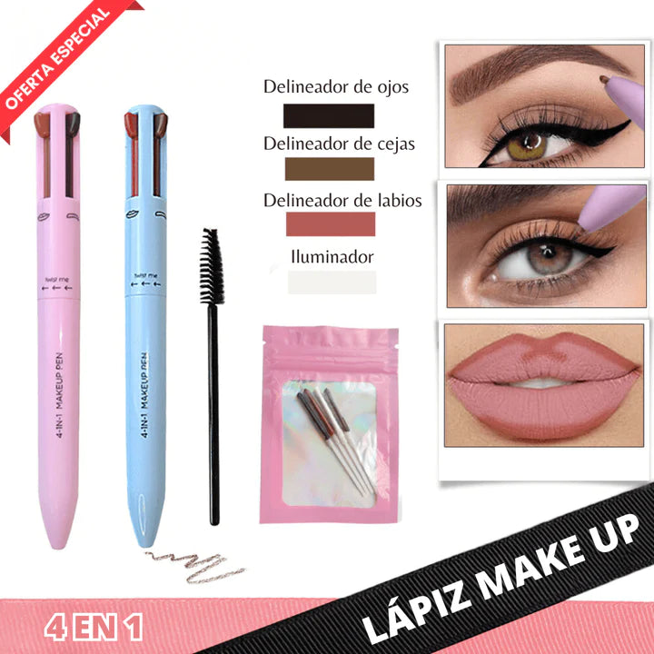 Lápiz MultiGlow Make Up 4 en 1